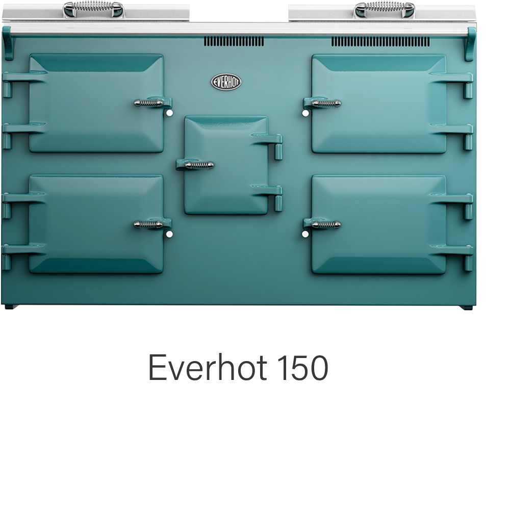 Everhot 150 cooker in Teal