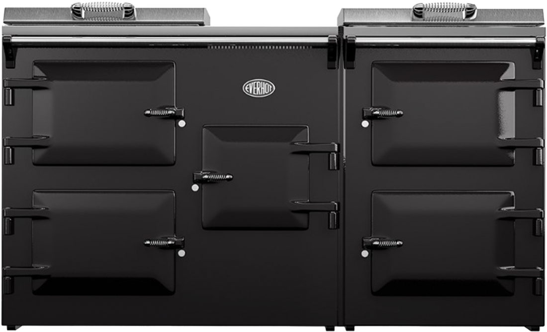 Everhot 160 cooker in Black