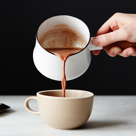 Spiced Hot chocolate made on an Everhot