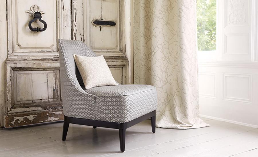 Chair in Romo Ditton fabric